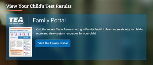 Image of  the TEA Family Portal